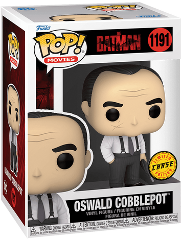 УЦЕНКА!!! Фигурка Funko Pop! MOVIES: The Batman &mdash; #1191 Oswald Cobblepot (Chase Edition), Освальд Кобблпот  (Чейз-версия) У59280CH фото