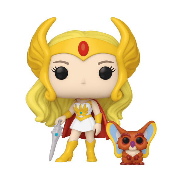 Фігурка Funko Pop TELEVISION &mdash; #1800 Masters of the Universe Pop! & Buddy: She-Ra & Kowl (40th Anniversary), Ші-Ра та Коул (40-річчя Ювілей) 83499 фото