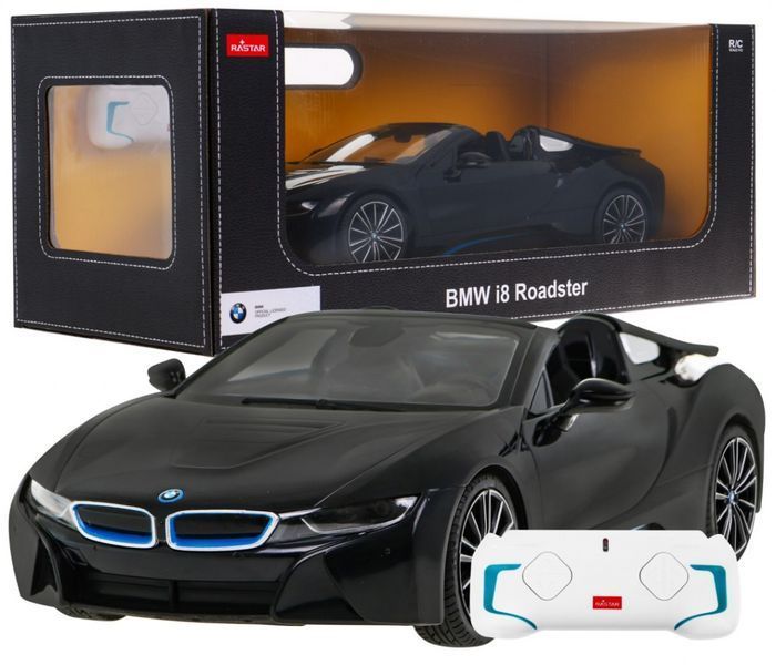 Машинка Rastar BMW i8 Roadster на радіокеруванні 1:12 чорний 95500 ZRC.95500.CZ фото