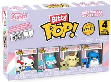 Набір фігурок Хелоу Кітті &mdash; Funko Bitty Pop! HELLO KITTY &mdash; HELLO KITTY (4 фігурки в ас.) 85713 фото