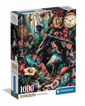 Пазл "Алиса в стране чудес" &ndash; 1000 шт. Clementoni 39935 39935 фото