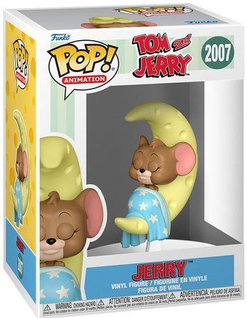 Фігурка Джеррі на сирному місяці &mdash; Funko Pop! ANIMATION: TOM AND JERRY S4 &mdash; JERRY ON CHEESE MOON #2007 86281 фото
