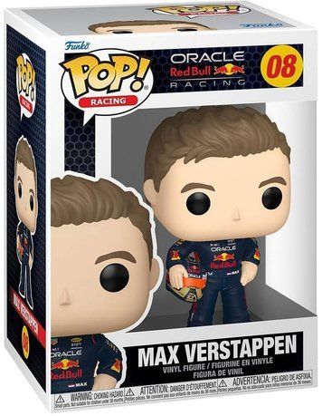 Фігурка Макс Ферстаппен (з шоломом) - Funko Pop! RIDE: FORMULA 1 - MAX VERSTAPPEN #08 80580 фото