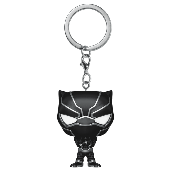 Брелок Funko Pop! Keychain MARVEL: Black Panther (Marvel New Classics) &mdash; Черная Пантера 82491 фото