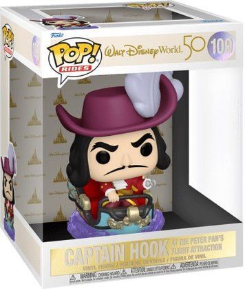 Фігурка Капітан Крюк на атракціоні &laquo;Політ Пітера Пена&raquo; &mdash; Funko Pop! RIDES: WALT DISNEY WORLD 50TH &mdash; CAPTAIN HOOK AT PETER PAN&rsquo;S FLIGHT #109 59512 фото