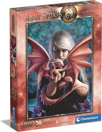 Пазл Anne Stokes"Dragonkin " &ndash; 1000 шт. Clementoni 39640 39640 фото