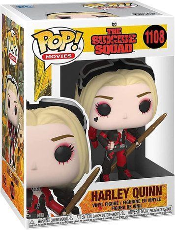 Фігурка Харлі Квінн &mdash; Funko Pop! MOVIES: THE SUICIDE SQUAD &mdash; HARLEY QUINN #1108 56015 фото