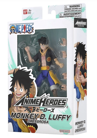 Фігурка Monkey D. Luffy Dressrosa (One Piece) &mdash; Anime Heroes Bandai 37007 BAN37007 фото
