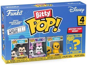 УЦІНКА!!! Набір фігурок Дісней - Funko Bitty Pop! DISNEY (4 фігурки в ас.) У76340 фото