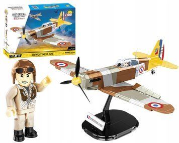 Конструктор дитячий літак 1:32 Dewoitine D.520 COBI 5734 5734 фото