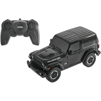 Машинка на управлінні Jeep Wrangler JL 1:24 Rastar 79500 чорний RAS79500.BLACK фото