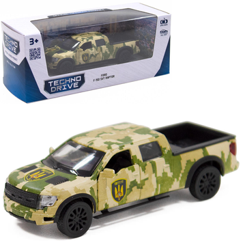 УЦІНКА!!! Автомодель Technodrive: Ford F-150 SVT Raptor &mdash; Мілітарі &mdash; 250296 У250296 фото