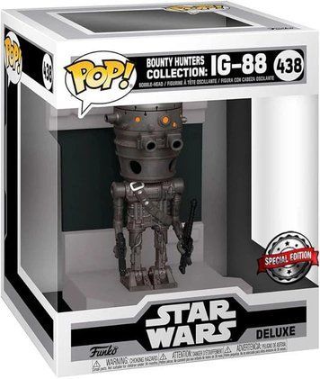 Фігурка IG-88 &mdash; Funko Pop! DELUXE: STAR WARS: BOUNTY HUNTERS COLLECTION &mdash; IG-88 #438 [EXCLUSIVE] 56106 фото