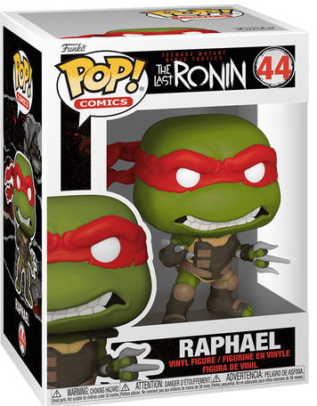 Фігурка Funko Pop! COMICS: Teenage Mutant Ninja Turtles (The Last Ronin) &mdash; #44 Raphael, Рафаель 83512 фото