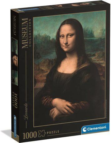 Пазл Clementoni: Museum Collection &mdash; Leonardo da Vinci: La Gioconda / Джоконда (1000 елементів) &mdash; 37085 37085 фото