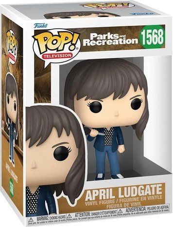 Фігурка Ейпріл Ладгейт &mdash; Funko Pop! TELEVISION: PARKS AND RECREATION 15th ANNIVERSARY &mdash; APRIL LUDGATE #1568 80172 фото