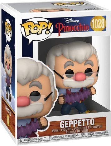 Фігурка Джеппетто &mdash; Funko Pop! DISNEY: PINOCCHIO &mdash; GEPPETTO #1028 51536 фото
