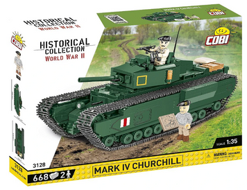 Конструктор детский танк Churchill Mk IV COBI 3128 3128 фото