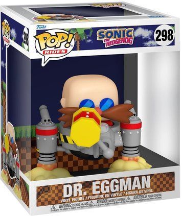 Фігурка Доктор Еггман на Еггмобілі &mdash; Funko Pop! RIDE: SONIC THE HEDGEHOG &mdash; DR. EGGMAN #298 70584 фото