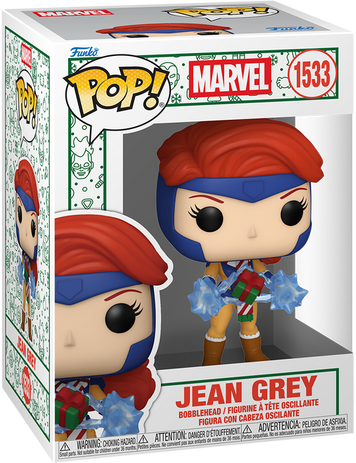 Фігурка Джин Грей із подарунком &mdash; Funko Pop! MARVEL: HOLIDAY &mdash; JEAN GREY WITH PRESENT #1533 86089 фото