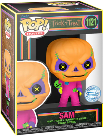Фігурка Сем (Блеклайт-ефект) &mdash; Funko Pop! MOVIES: TRICK 'R TREAT (2007) &mdash; SAM BLACKLIGHT #1121 56887 фото