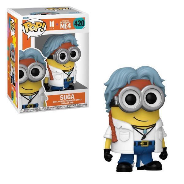 Фігурка Шуга - Funko Pop! MINIONS X BTS #420 SUGA 85968 фото