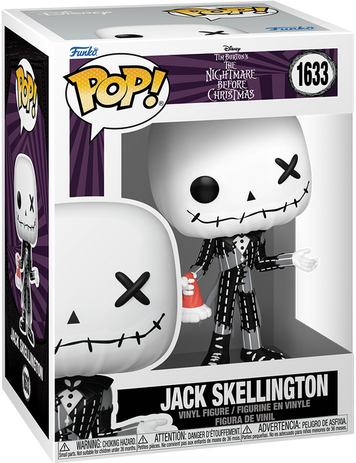 Фігурка Funko Pop DISNEY: THE NIGHTMARE BEFORE CHRISTMAS &mdash; #1633 Jack Skellington (Patchwork), Джек Скеллінгтон (Клаптики) 86147 фото