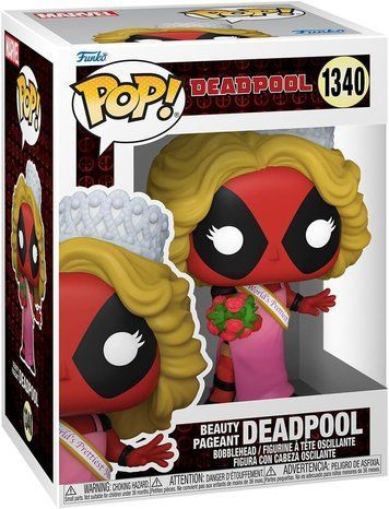 УЦЕНКА!!! Фигурка Дедпул (Конкурс красоты) &mdash; Funko Pop! MARVEL: DEADPOOL &mdash; DEADPOOL (BEAUTY PAGEANT) #1340 У76075 фото