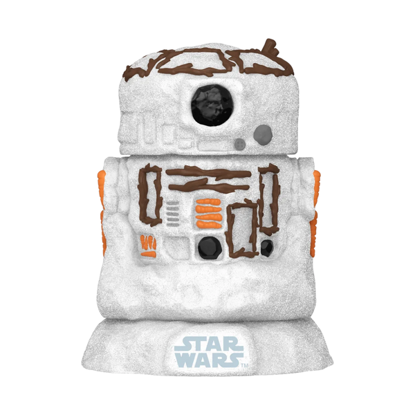 УЦЕНКА!!! Фигурка R2-D2 (Снеговик) &mdash; Funko Pop! STAR WARS: HOLIDAY &mdash; R2-D2 SNOWMAN #560 У64337 фото