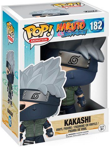 Фігурка Какаші Хатаке - Funko Pop! NARUTO SHIPPUDEN #182 KAKASHI 12450-PX-1R2 фото