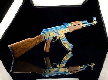 АК-47 &laquo;Поверхностная закалка&raquo; 661, макет оружия с Counter-Strike AK47-SH-661 фото
