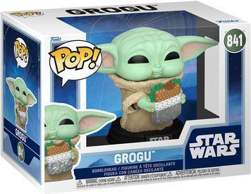 Фігурка Funko Pop THE MANDALORIAN &mdash; #841 Grogu with Sandwich, Ґроґу із сендвічем 90821 фото