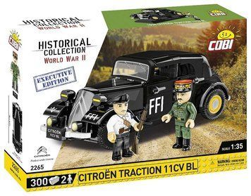 Конструктор дитячий 1:35 автомобіль Traction 11CV BL Executive edition WWII COBI 2265 2265 фото