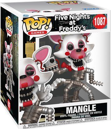 Фигурка Мангл (Большая) &mdash; Funko Pop! SUPER: FIVE NIGHTS AT FREDDY'S &mdash; MANGLE #1087 (15 CM) 83868 фото