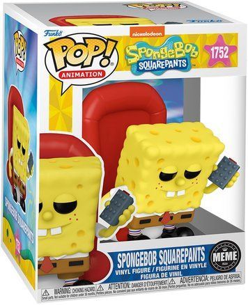 Фигурка Губка Боб Мем (Ight Imma Head Out) &mdash; Funko Pop! SPONGEBOB SQUAREPANTS &mdash; MEME #1752 81071 фото
