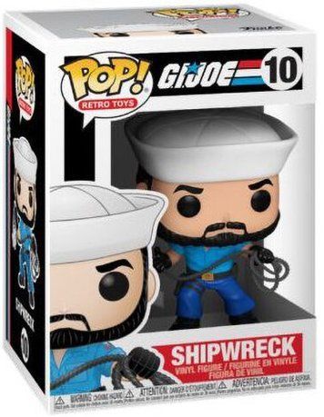 Фігурка Шипврек - Funko Pop! RETRO TOYS: G.I. JOE - SHIPWRECK #10 50909 фото