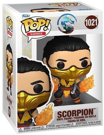УЦЕНКА!!! Фигурка Скорпион - Funko Pop! MORTAL KOMBAT #1021 SCORPION У80274 фото