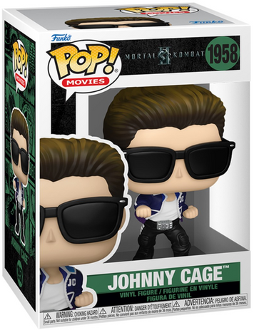 Фигурка Джонни Кейдж - Funko Pop! MORTAL KOMBAT II #1958 JOHNNY CAGE 87073 фото