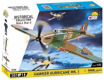 Конструктор дитячий літак Hawker Hurricane Mk.I COBI 5728 5728 фото