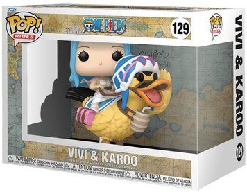 Фігурка Віві та Кару &mdash; Funko Pop! Rides: ONE PIECE &mdash; VIVI WITH KAROO #129 75584 фото