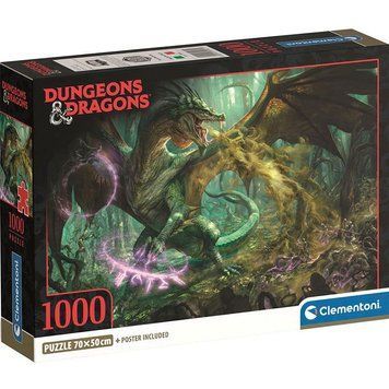 Пазл Dungeons&Dragons (Подземелья и драконы) &ndash; 1000 шт. Clementoni 39961 39961 фото