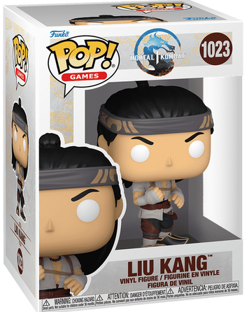 Фігурка Funko Pop! GAMES: Mortal Kombat &mdash; #1023 Liu Kang (God of Fire / Mortal Kombat 1), Лю Кан (Бог Вогню) 80276 фото