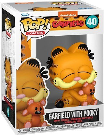 Фігурка Гарфілд із Пукі &mdash; Funko Pop! ANIMATION: GARFIELD &mdash; GARFIELD WITH POOKY #40 80163 фото