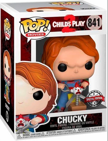 Фігурка Чакі &mdash; Funko Pop! MOVIES: CHILD'S PLAY 2 &mdash; CHUCKY (SPECIAL EDITION) #841 44836 фото
