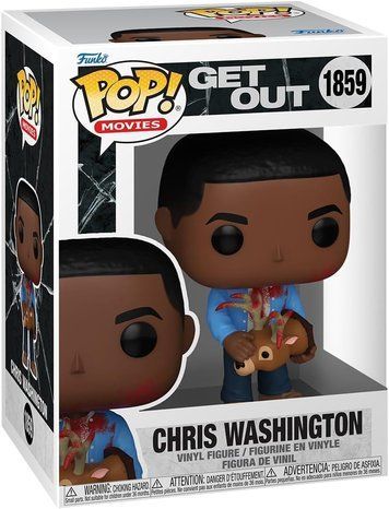 Фігурка Кріс Вашингтон із головою оленя &mdash; Funko Pop! MOVIES: GET OUT &mdash; CHRIS WASHINGTON WITH DEER HEAD #1859 74267 фото