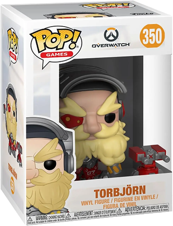 УЦЕНКА!!!! Фигурка Торбьорн &mdash; Funko Pop! GAMES: OVERWATCH &mdash; TORBJ&Ouml;RN #350 У32278 фото