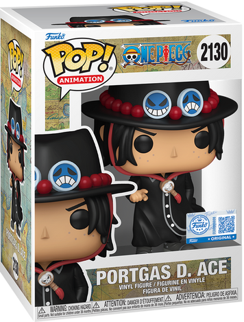 Фигурка Портгас Д. Эйс &mdash; Funko Pop! ANIMATION: ONE PIECE &mdash; PORTGAS D. ACE #2130 88260 фото