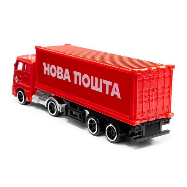 Автомодель Technodrive: Фура &laquo;Нова Пошта&raquo; (в пласт. боксі) &mdash; 250416CG 250416CG фото
