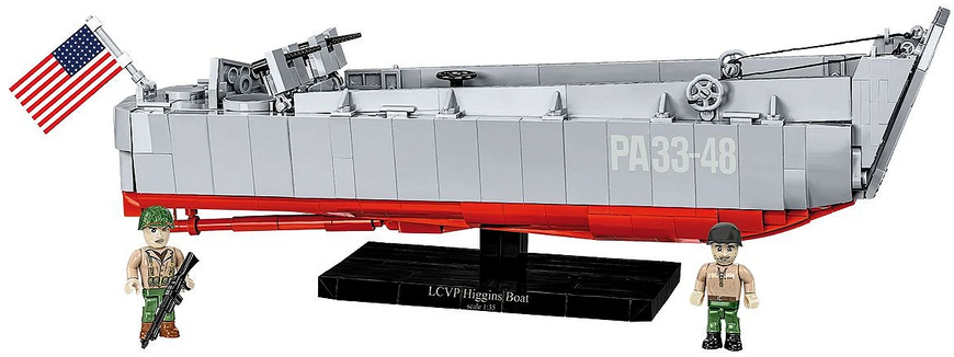 Конструктор дитячий Корабель LCVP Higgins Boat Cobi 4849 4849 фото