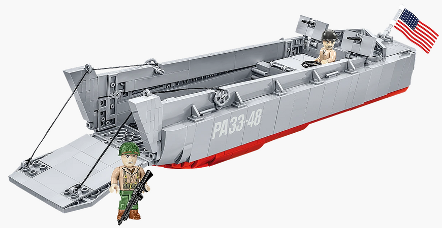 Конструктор дитячий Корабель LCVP Higgins Boat Cobi 4849 4849 фото